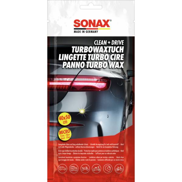 SONAX Clean+Drive TurboWaxTuch