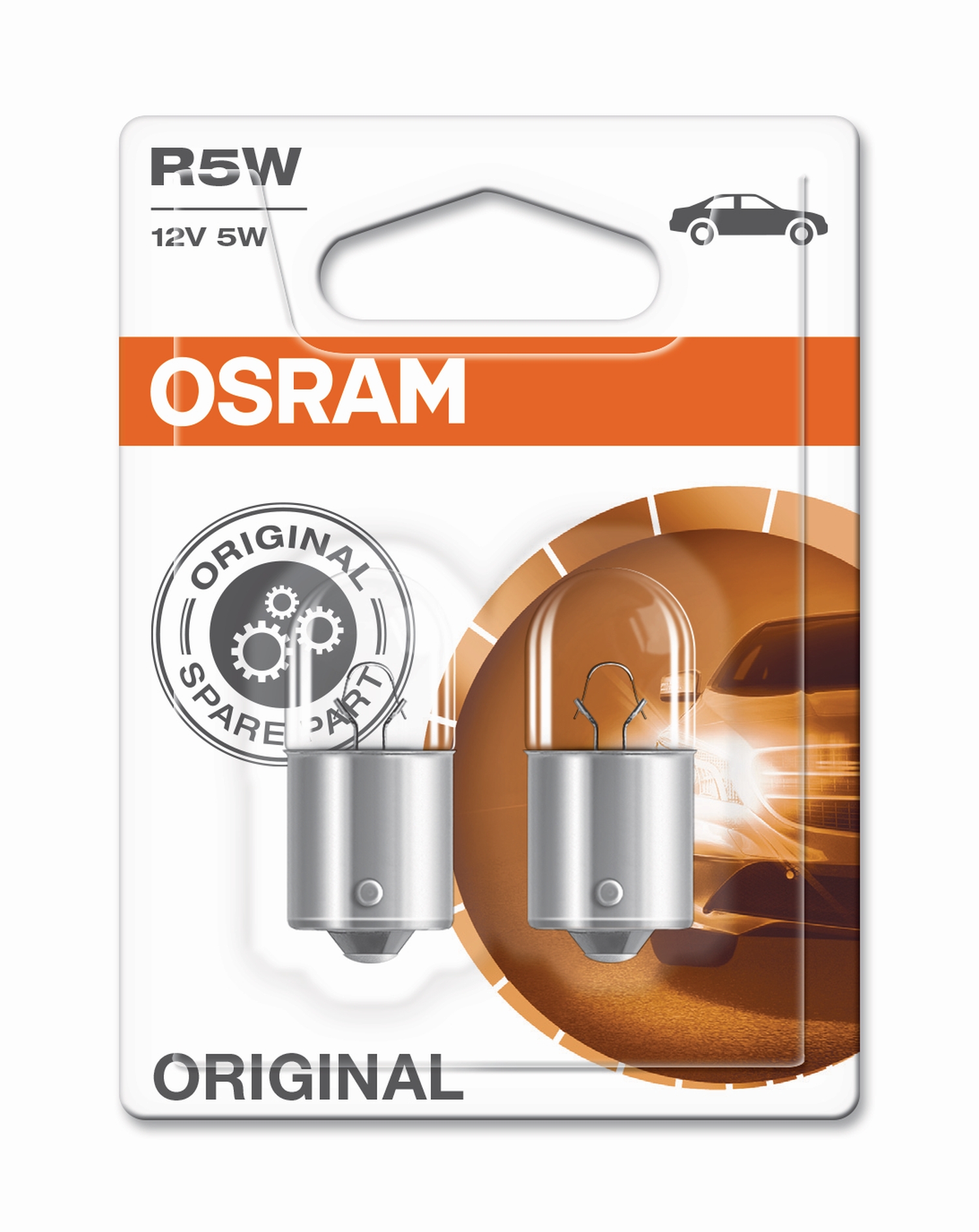 OSRAM Schlusslicht R5W-12V-5W-BA15s