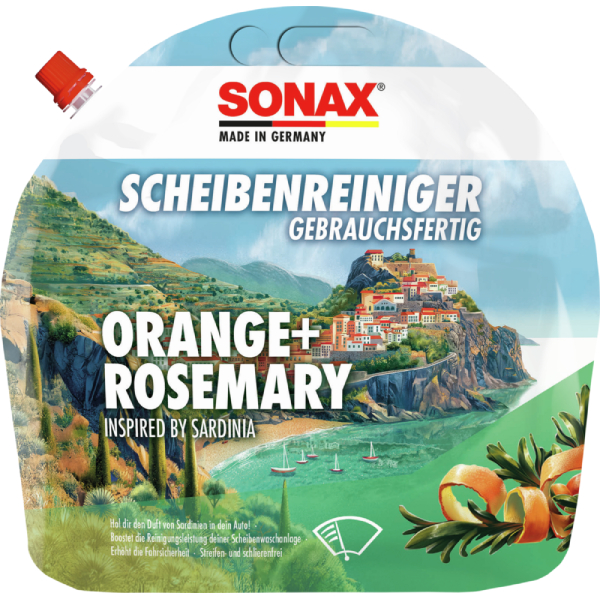 SONAX ScheibenReiniger gebrauchsfertig Orange+Rosemary