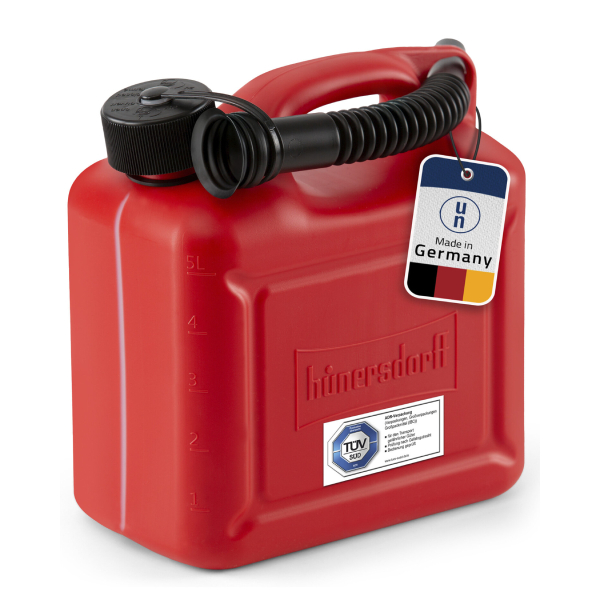 Kraftstoff-Kanister Standard 5 Liter rot