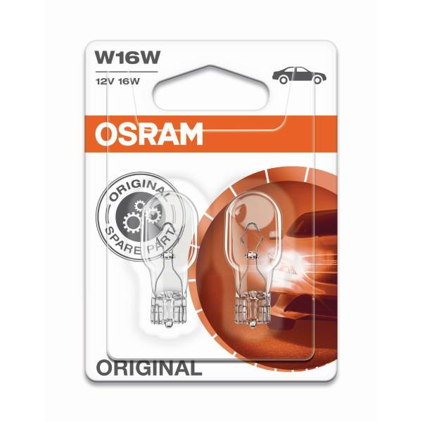 OSRAM Schlusslicht (Glassockel) W16W