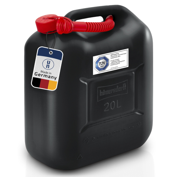 Kraftstoff-Kanister Standard 20 Liter schwarz