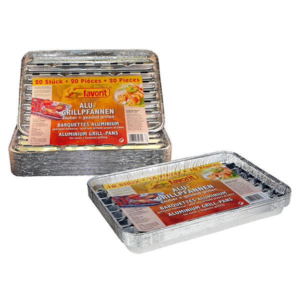 Favorit Alu-Grillpfannen