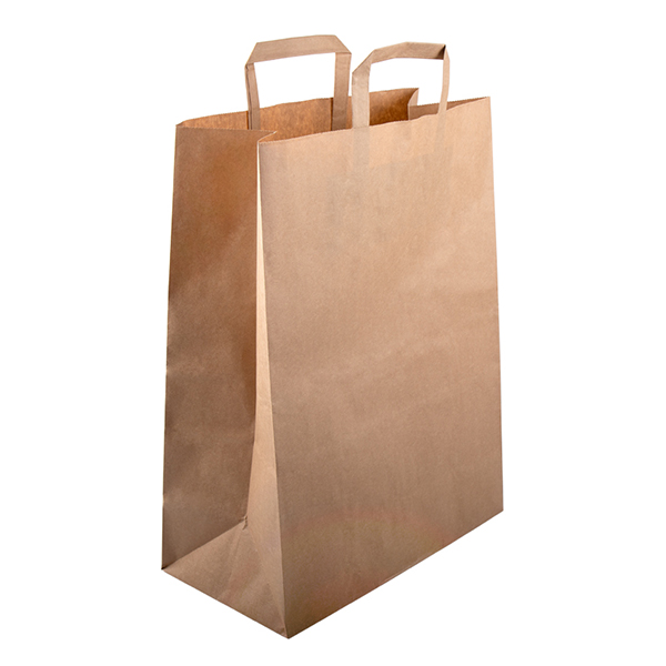 Papier Tragetaschen braun