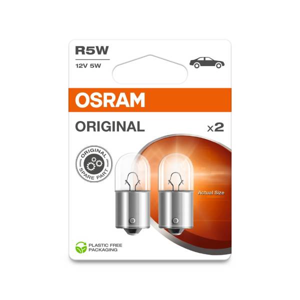 OSRAM Schlusslicht R5W-12V-5W-BA15s