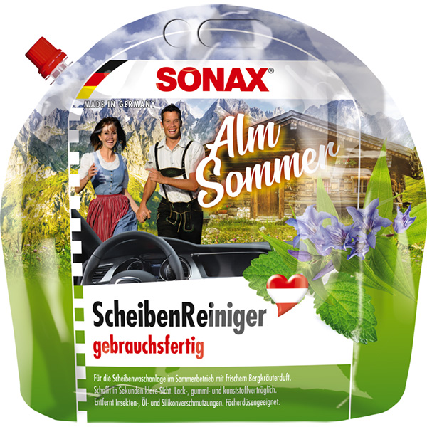 SONAX ScheibenReiniger gebrauchsfertig Alm Sommer