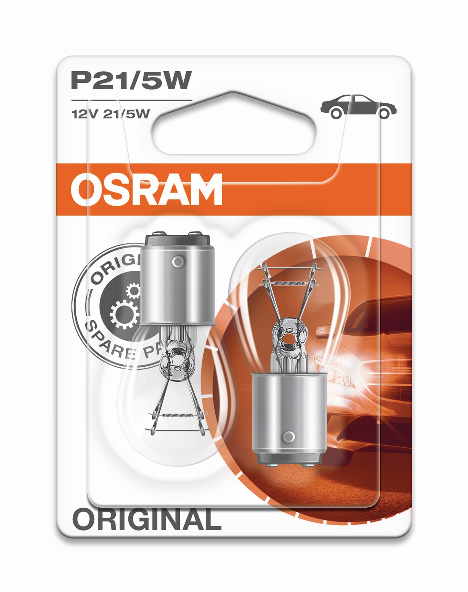 OSRAM Brems/Schlusslicht P21/5W-12V-21/5W-BAY15d