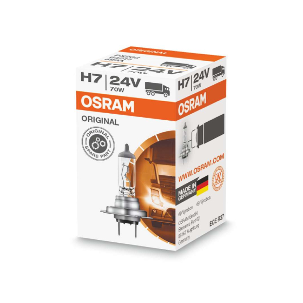 OSRAM Halogen H7 Werkstatt 24V-70W-PX26d 