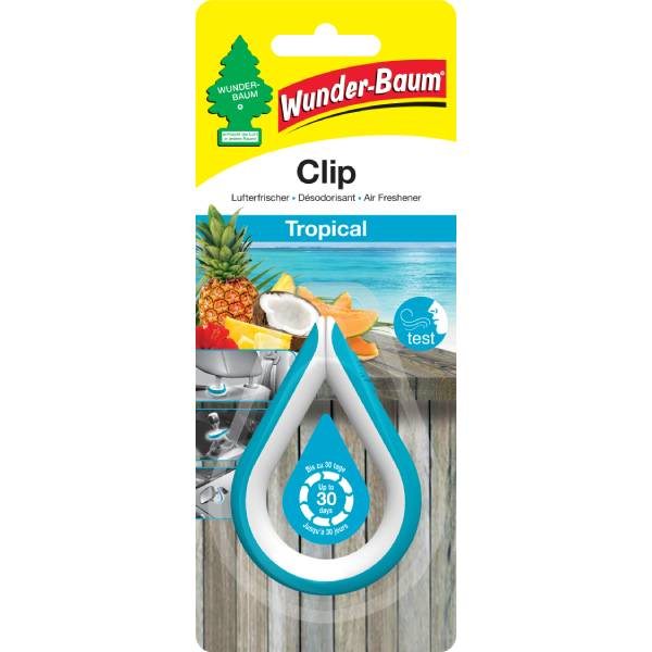 Wunder-Baum Clip "Tropical"