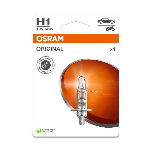 OSRAM Halogen H1 12V-55W-P14,5s