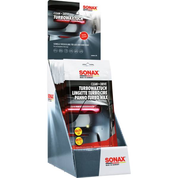 SONAX Clean+Drive TurboWaxTuch