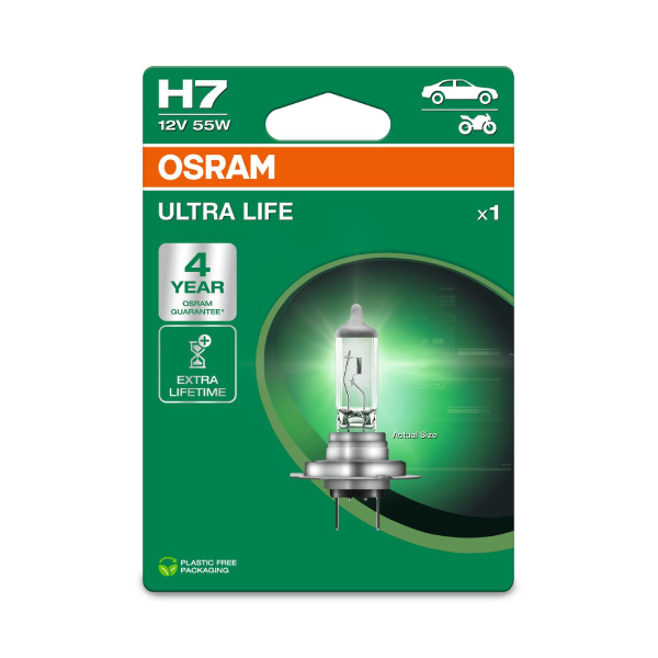 OSRAM H7 ULTRA LIFE 12V-55W-PX26d