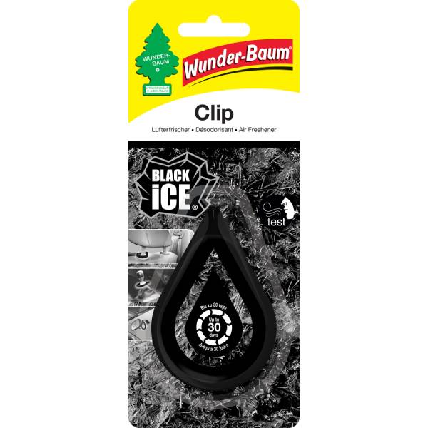 Wunder-Baum Clip "Black Ice"