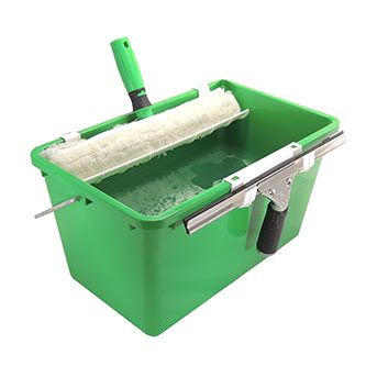 Unger Eimer für die Glasreinigung mit Ablage
