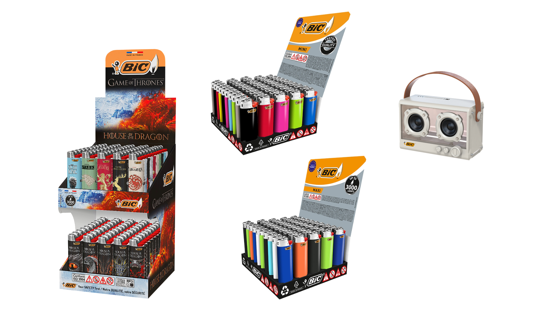 BIC Game of Thrones/House of the Dragon Paket