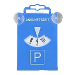 Parkscheibe mit Saugnäpfen