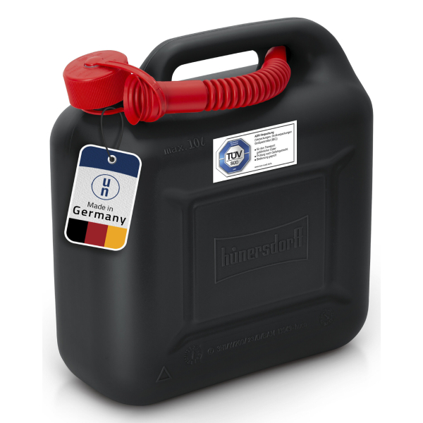 Kraftstoff-Kanister Standard 10 Liter schwarz