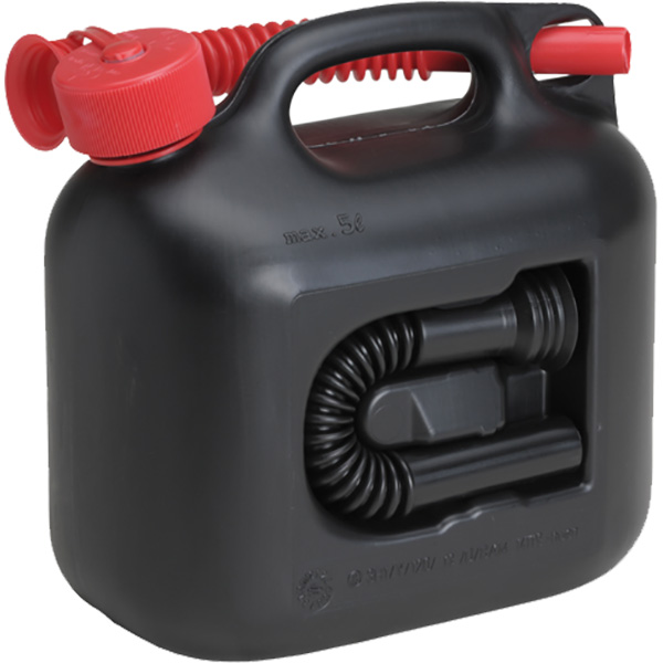 Kraftstoff-Kanister 5 Liter schwarz