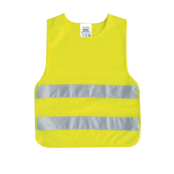 Kinder Warnweste gelb DIN EN 471