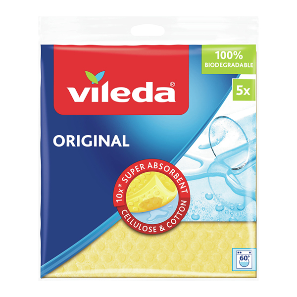 Vileda Schwammtuch 18 x 20 cm 5er Pack