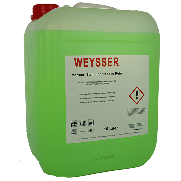 WEYSSER Marmor-Stein und Noppen Rein