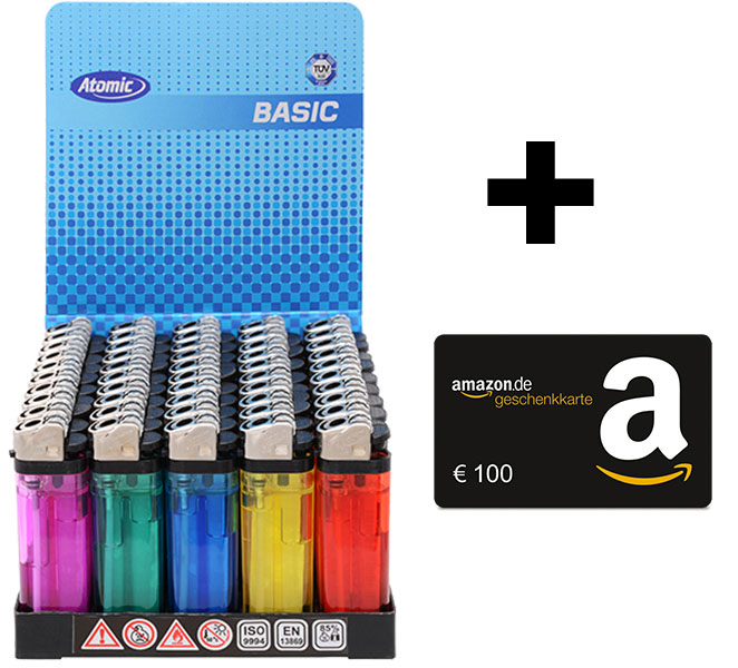 Feuerzeug Gutschein Paket