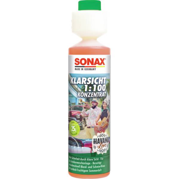 SONAX KlarSicht 1:100 Konzentrat Havana Love